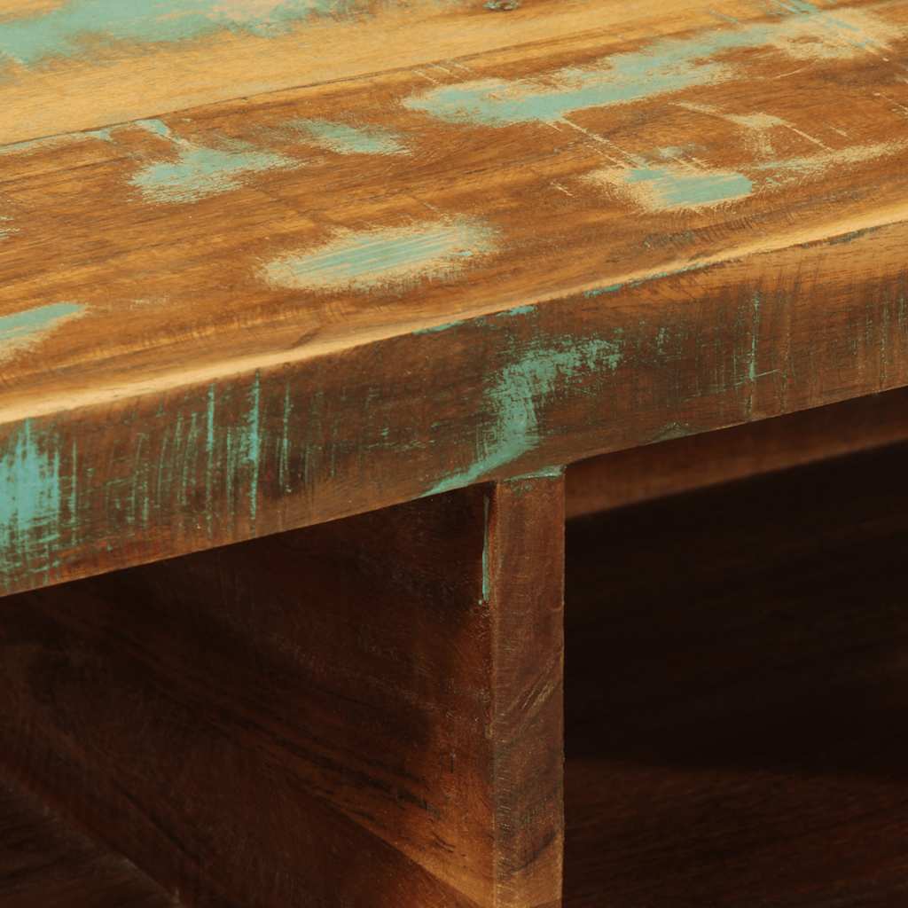 Wall-Mounted Tv Cabinet Solid Wood Reclaimed