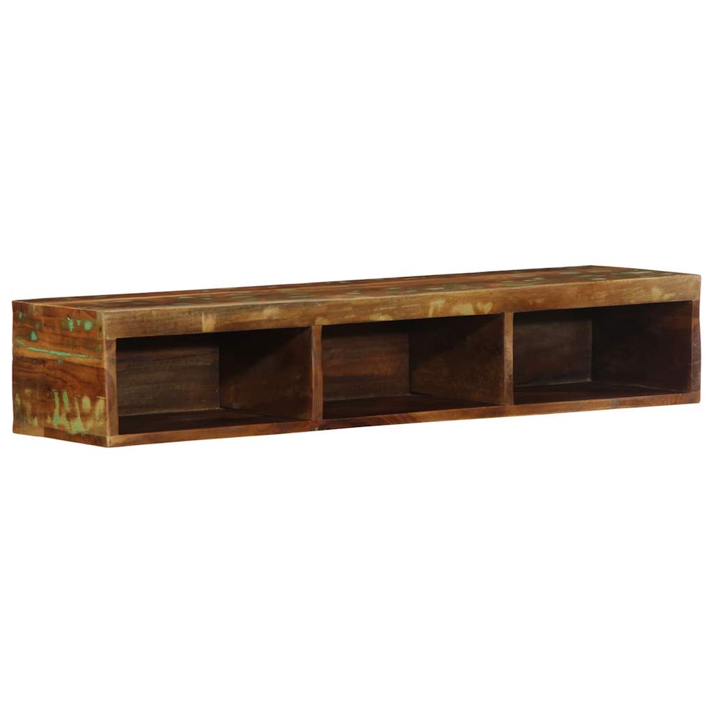Wall-Mounted Tv Cabinet Solid Wood Reclaimed