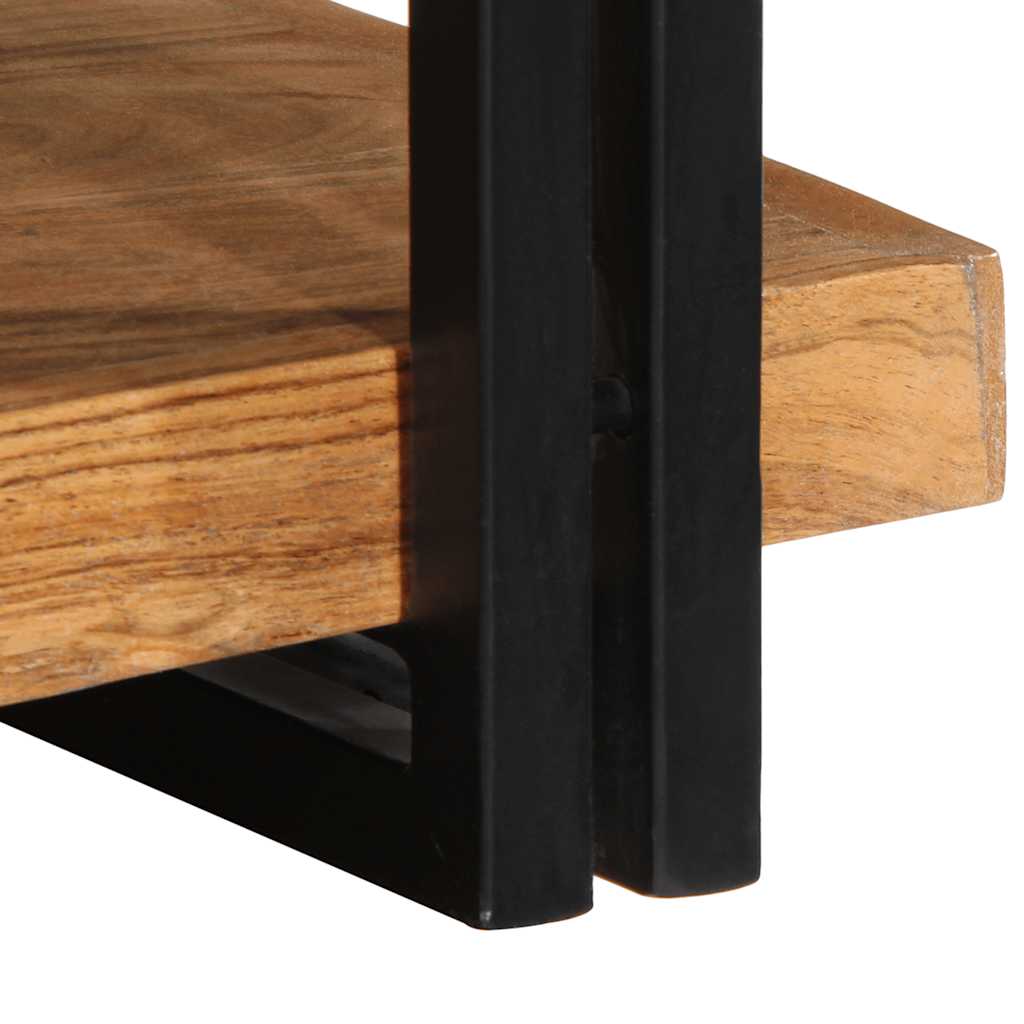 Wall Shelf Solid Wood Acacia