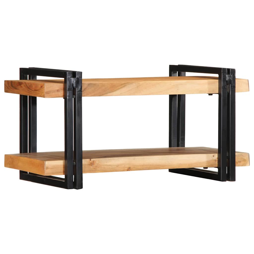 Wall Shelf Solid Wood Acacia