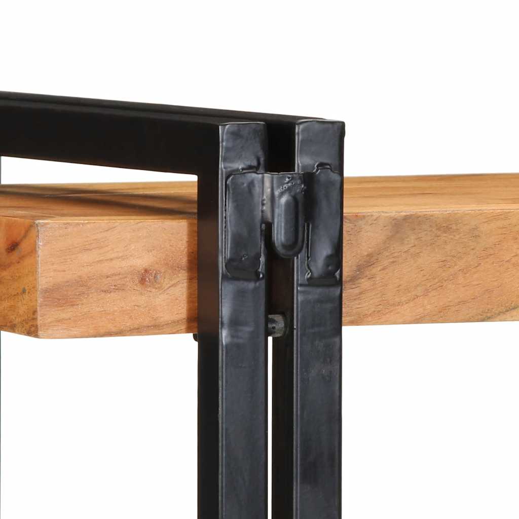 Wall Shelf Solid Wood Acacia