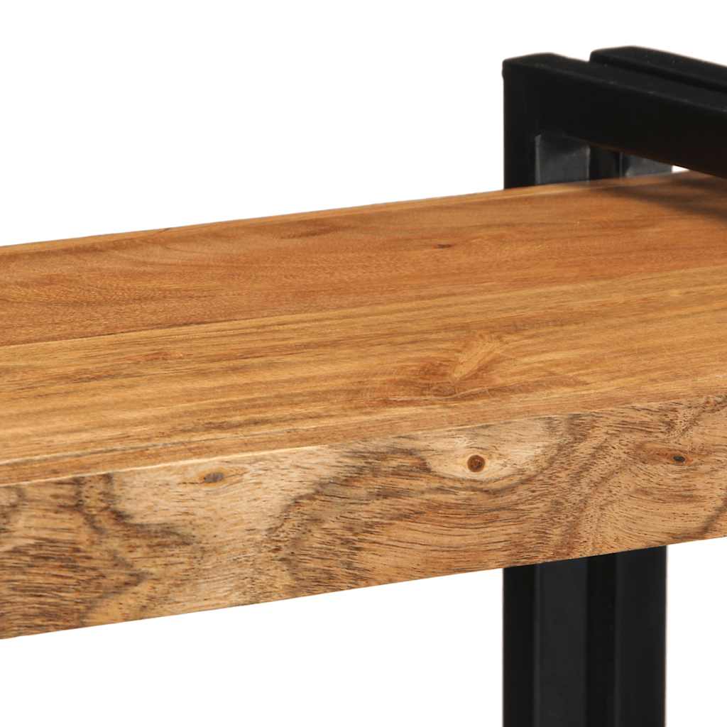 Wall Shelf Solid Wood Acacia