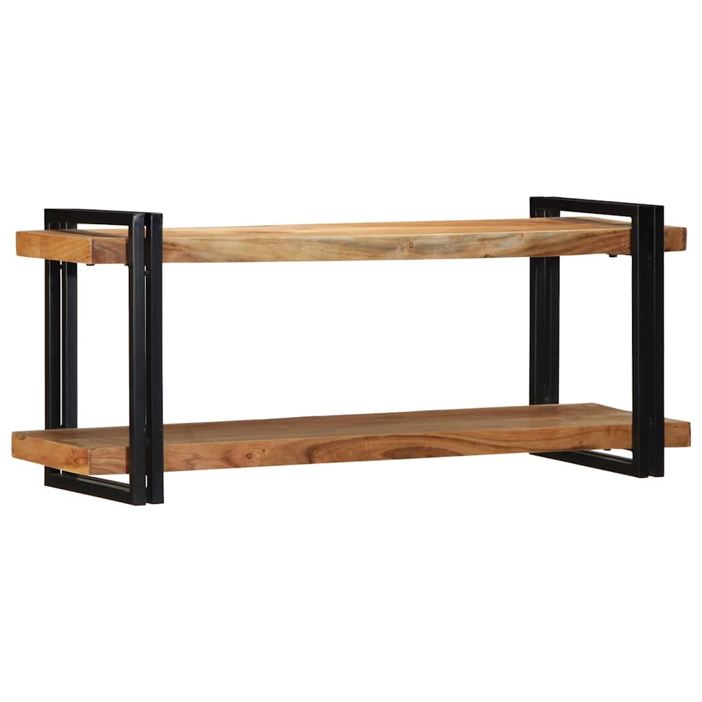 Wall Shelf Solid Wood Acacia