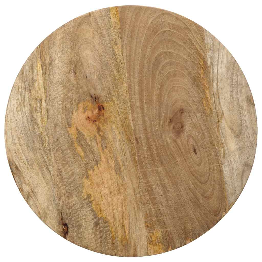 Side Table Ø50X40 Cm Solid Wood Mango