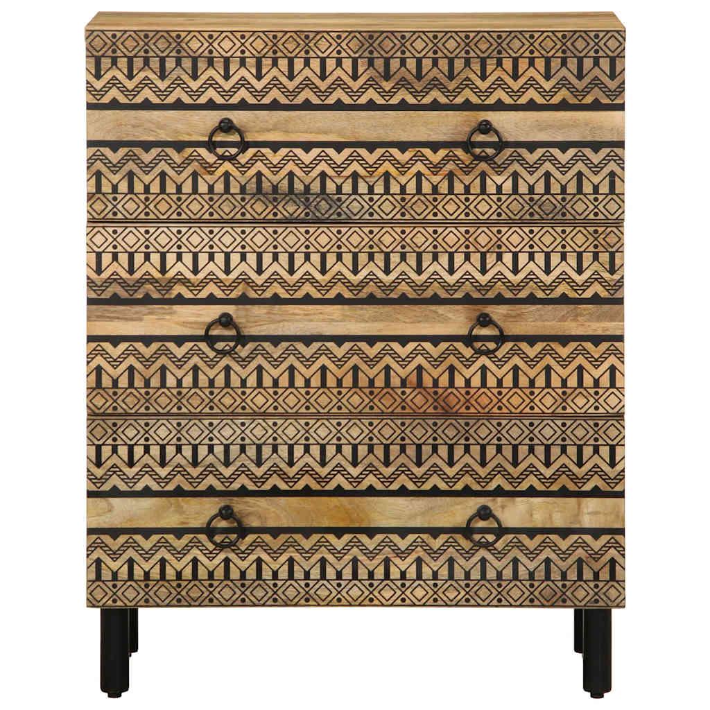 Sideboards 2 Pcs Solid Wood Mango