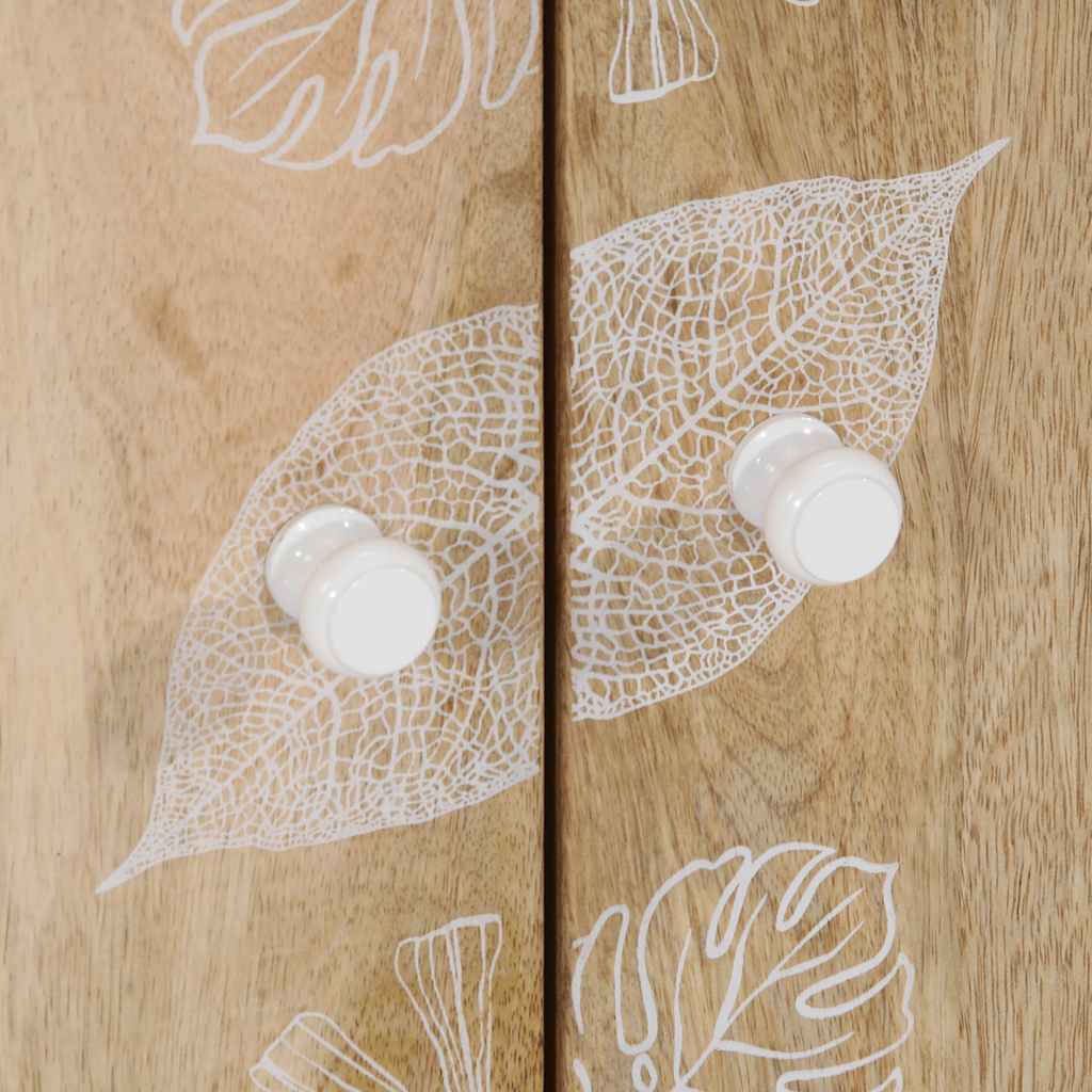 Sideboards 3 Pcs 60X33.5X75 Cm Solid Wood Mango