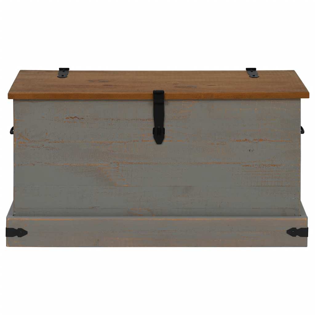Storage Chest Halden 91X48X47 Cm Solid Wood Pine