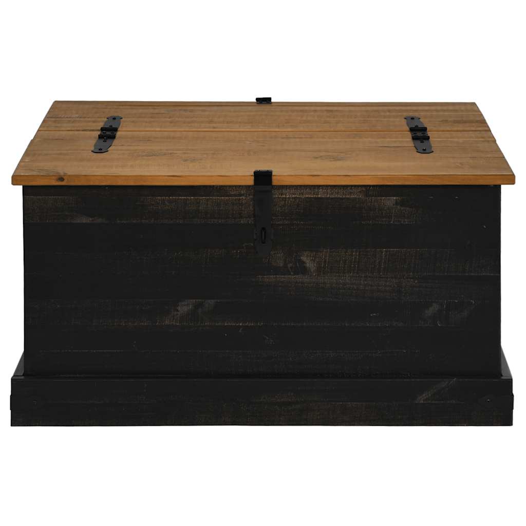 Storage Chest Halden 91X91X47 Cm Solid Wood Pine