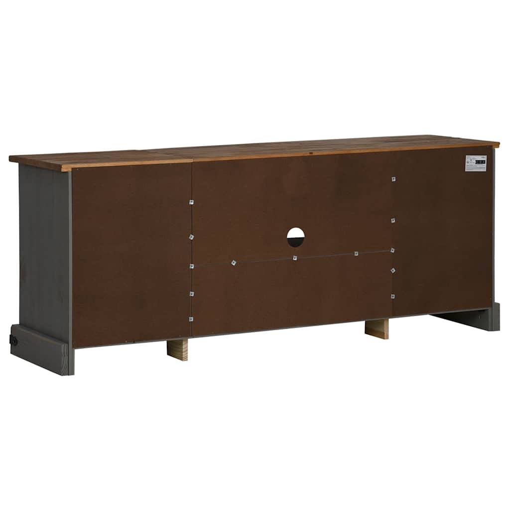 Tv Cabinet Halden 2 Sliding Doors 150X40X60 Cm Solid Wood