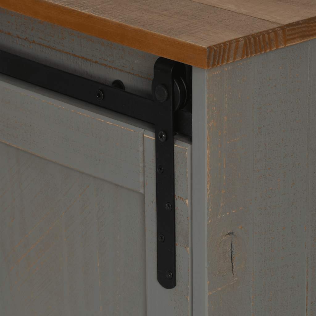 Tv Cabinet Halden 2 Sliding Doors 150X40X60 Cm Solid Wood