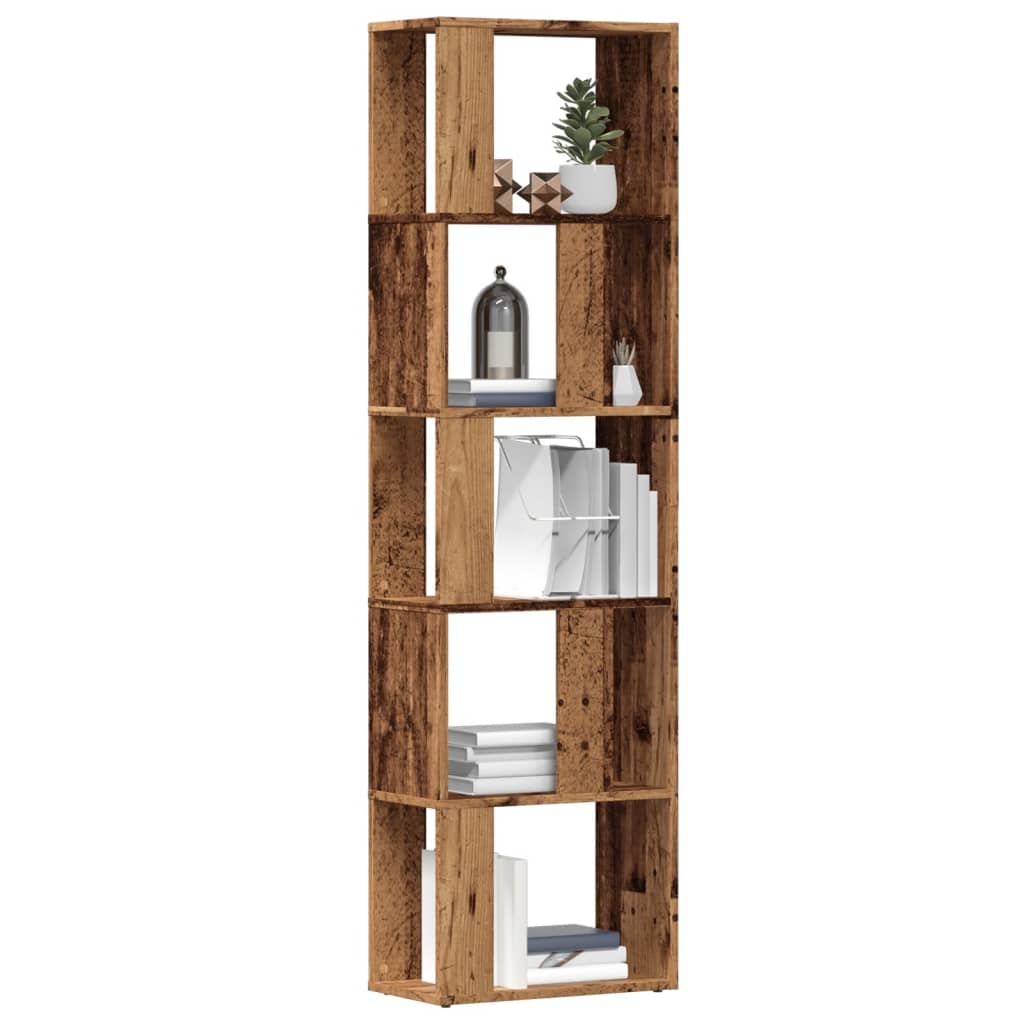 Book Cabinet/Room Divider 45X24X159 Cm Engineered Wood