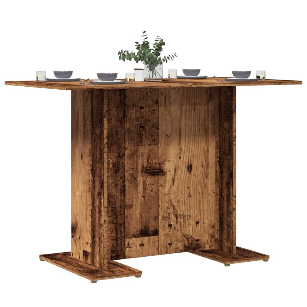 Dining Table 110X60X75 Cm Engineered Wood