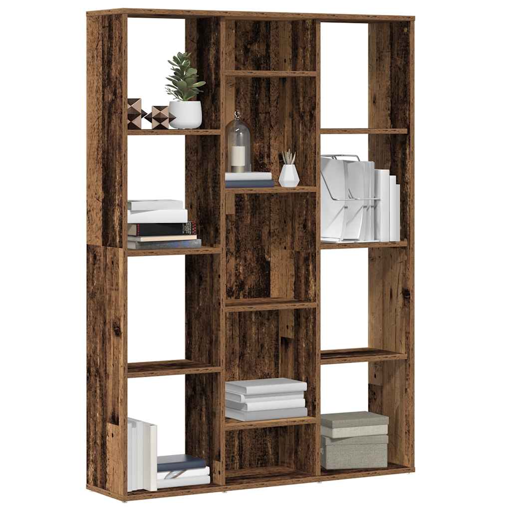Room Divider/Book Cabinet 100X24X140 Cm Engineered Wood