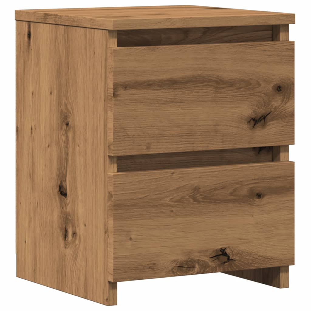 Bedside Cabinet 30X30X40 Cm Engineered Wood