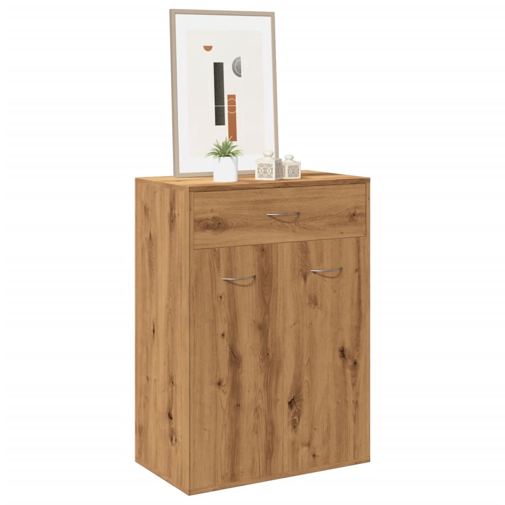 Shoe Cabinet 60X35X84 Cm Engineered Wood