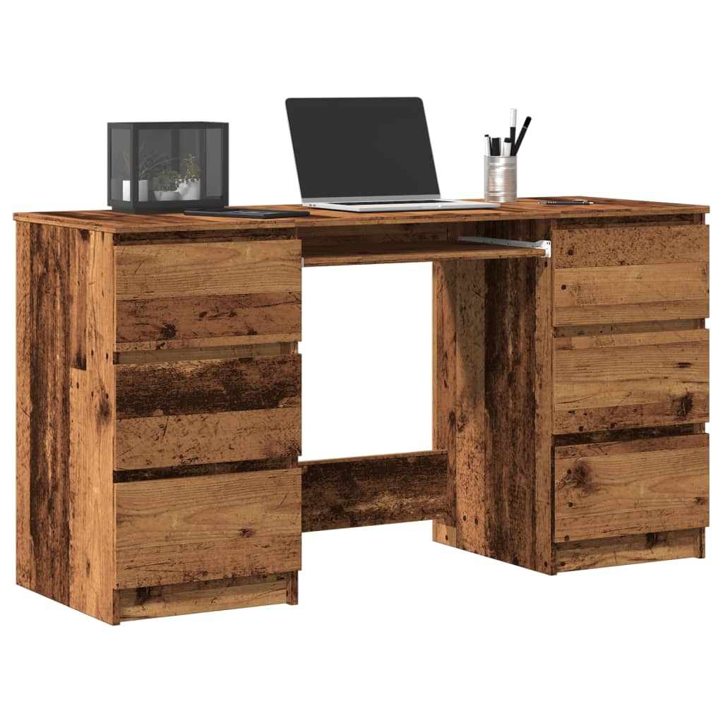 Writing Desk 140X50X77 Cm Engineered Wood