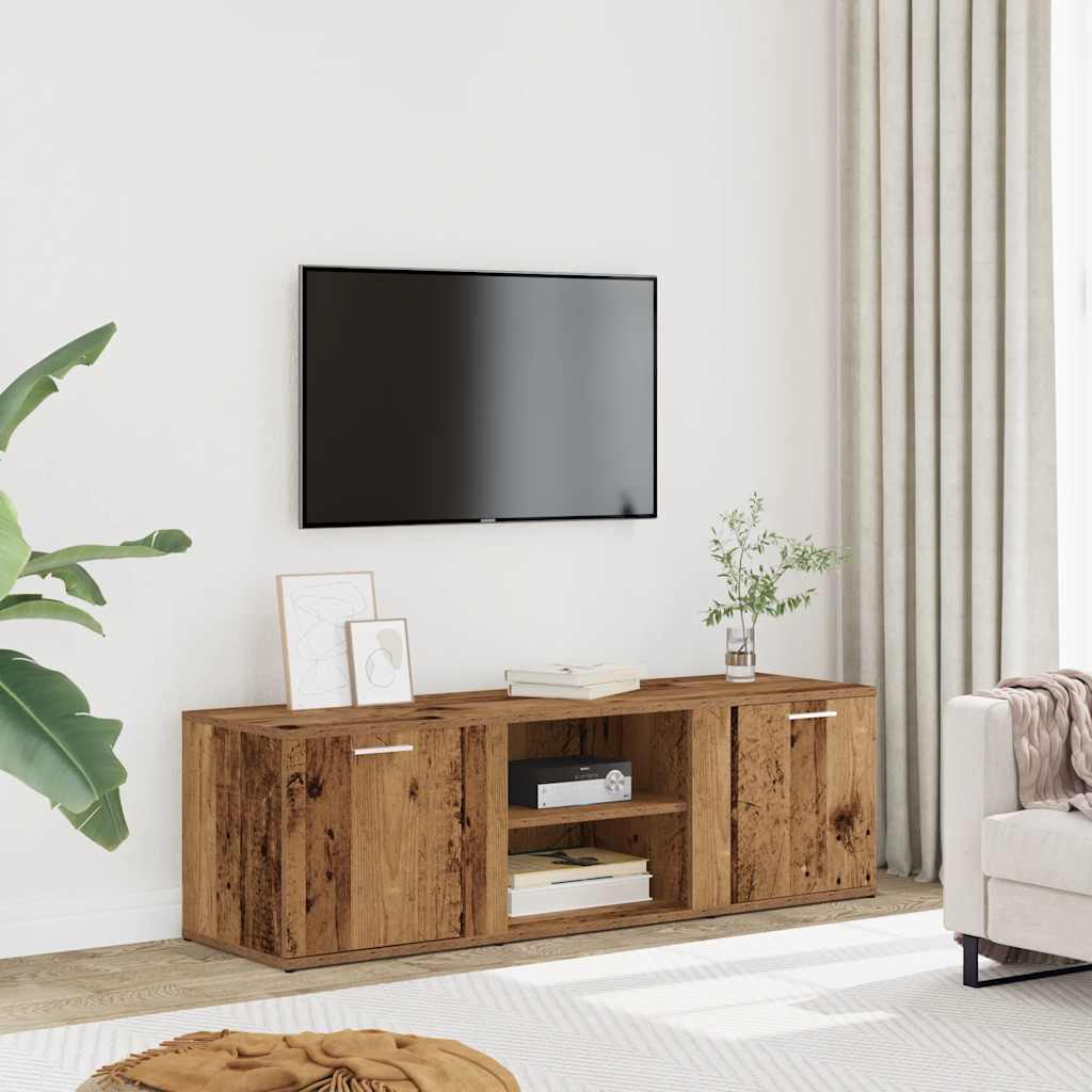 Tv Cabinet 120X34X37 Cm Engineered Wood