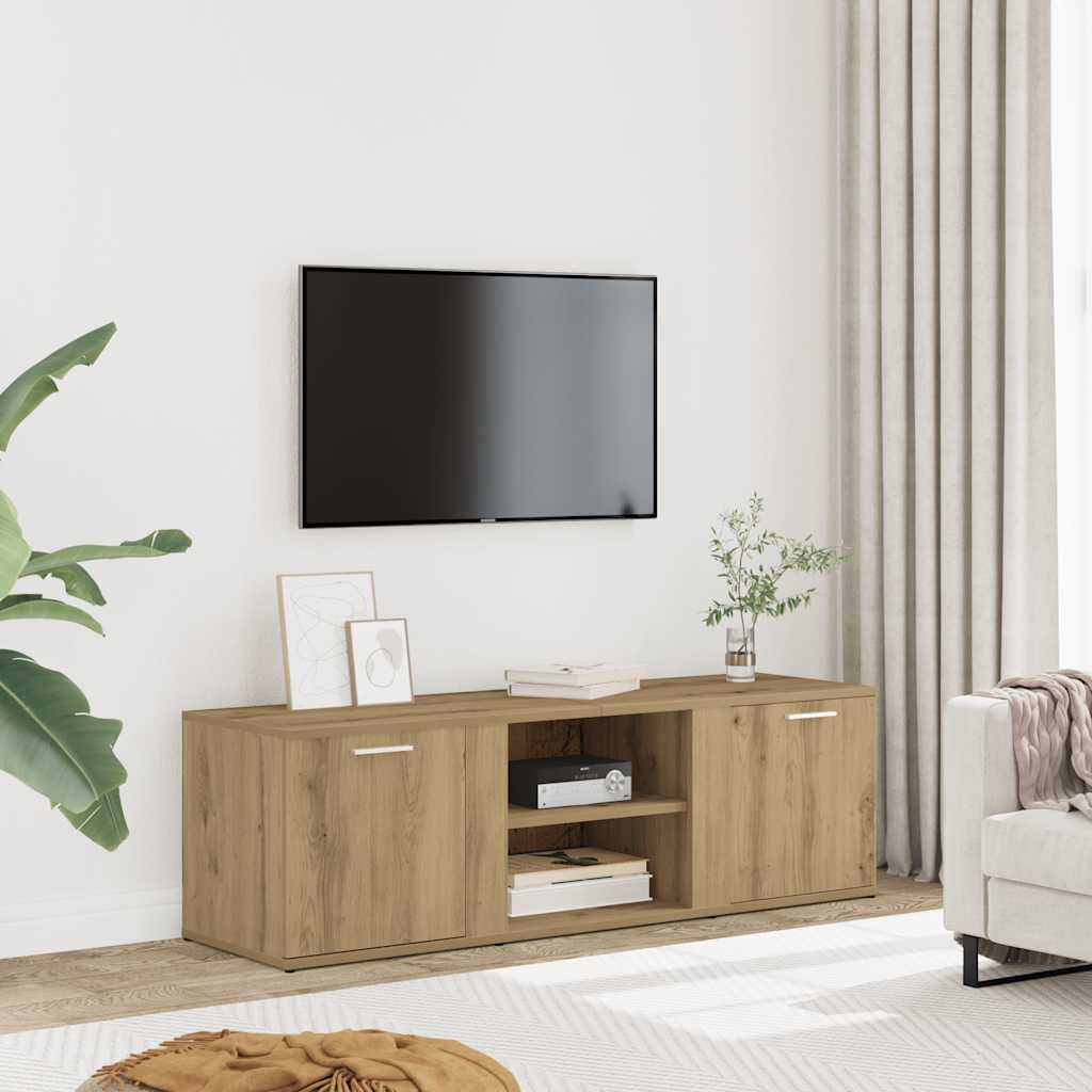 Tv Cabinet 120X34X37 Cm Engineered Wood