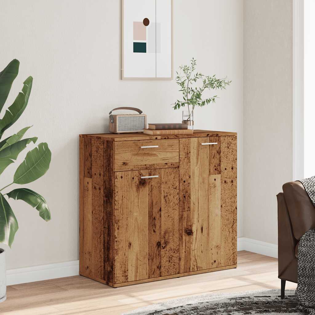 Sideboard 80X36X75 Cm Engineered Wood