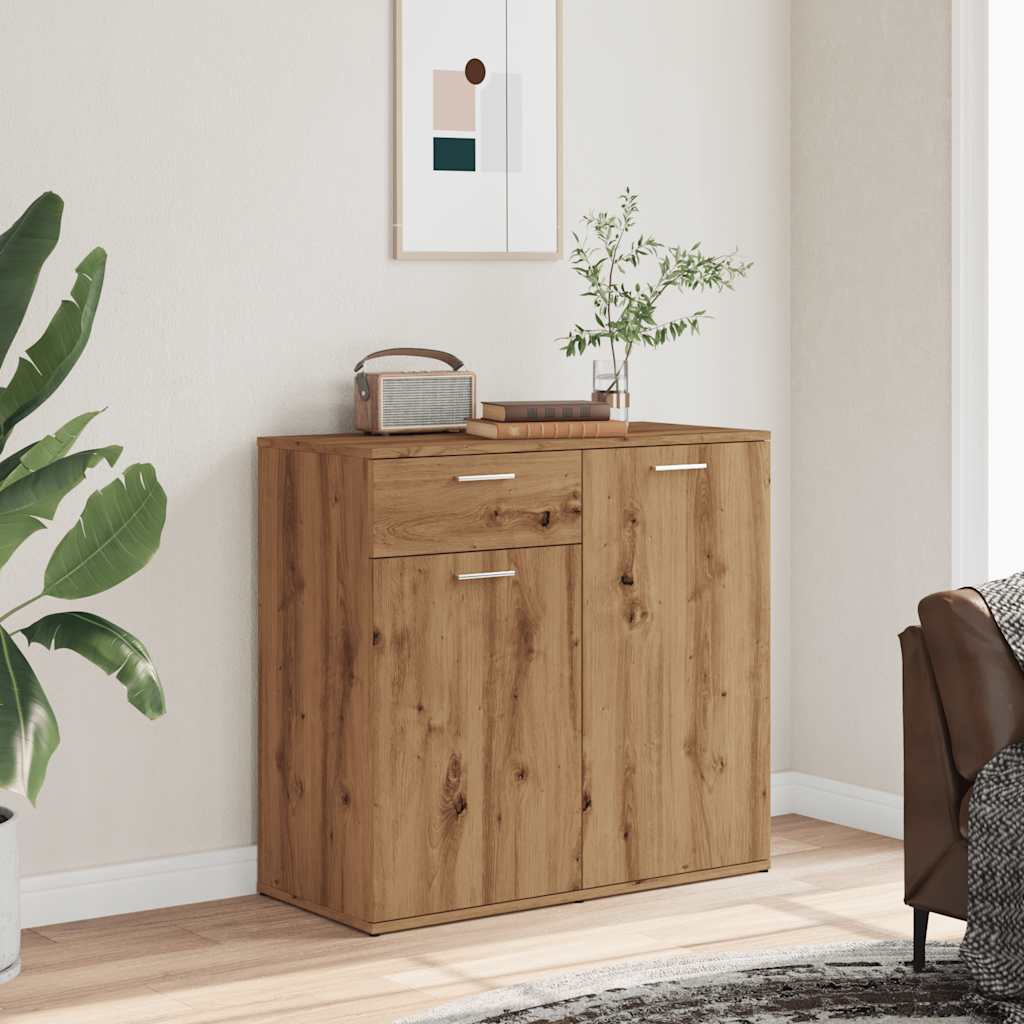 Sideboard 80X36X75 Cm Engineered Wood