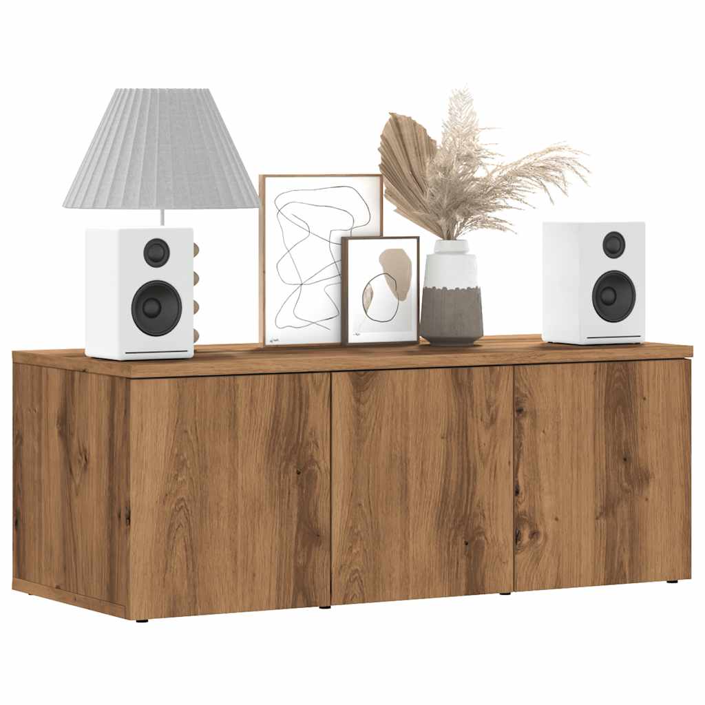 Tv Cabinet 80X34X30 Cm Engineered Wood