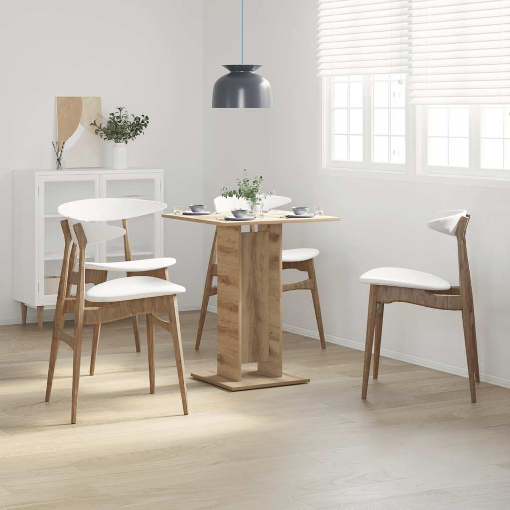 Bistro Table 60X60X75 Cm Engineered Wood