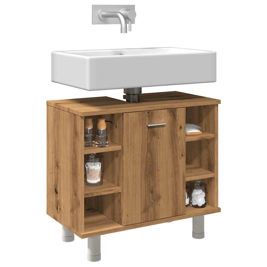Bathroom Cabinet 60X32X53.5 Cm Engineered Wood