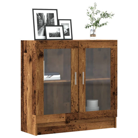 Vitrine Cabinet 82.5X30.5X Engineered Wood