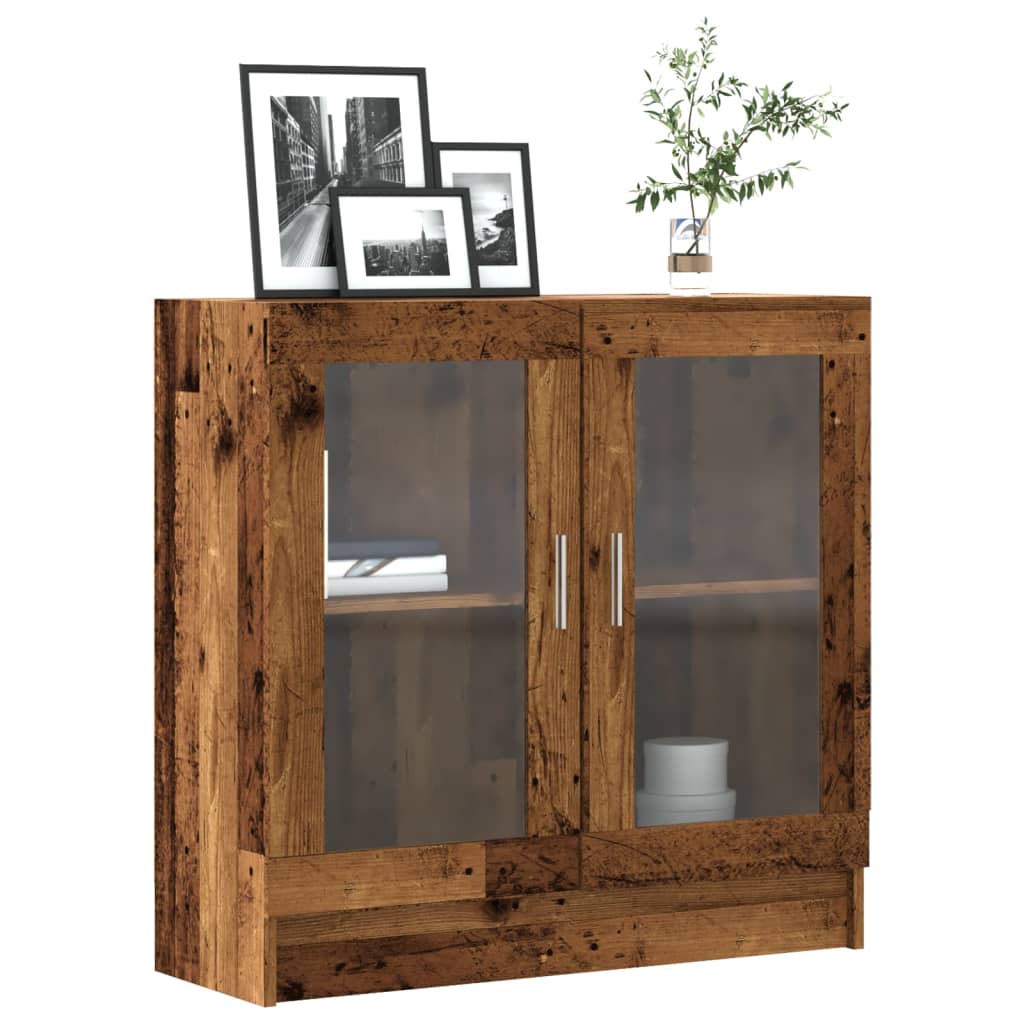 Vitrine Cabinet 82.5X30.5X Engineered Wood