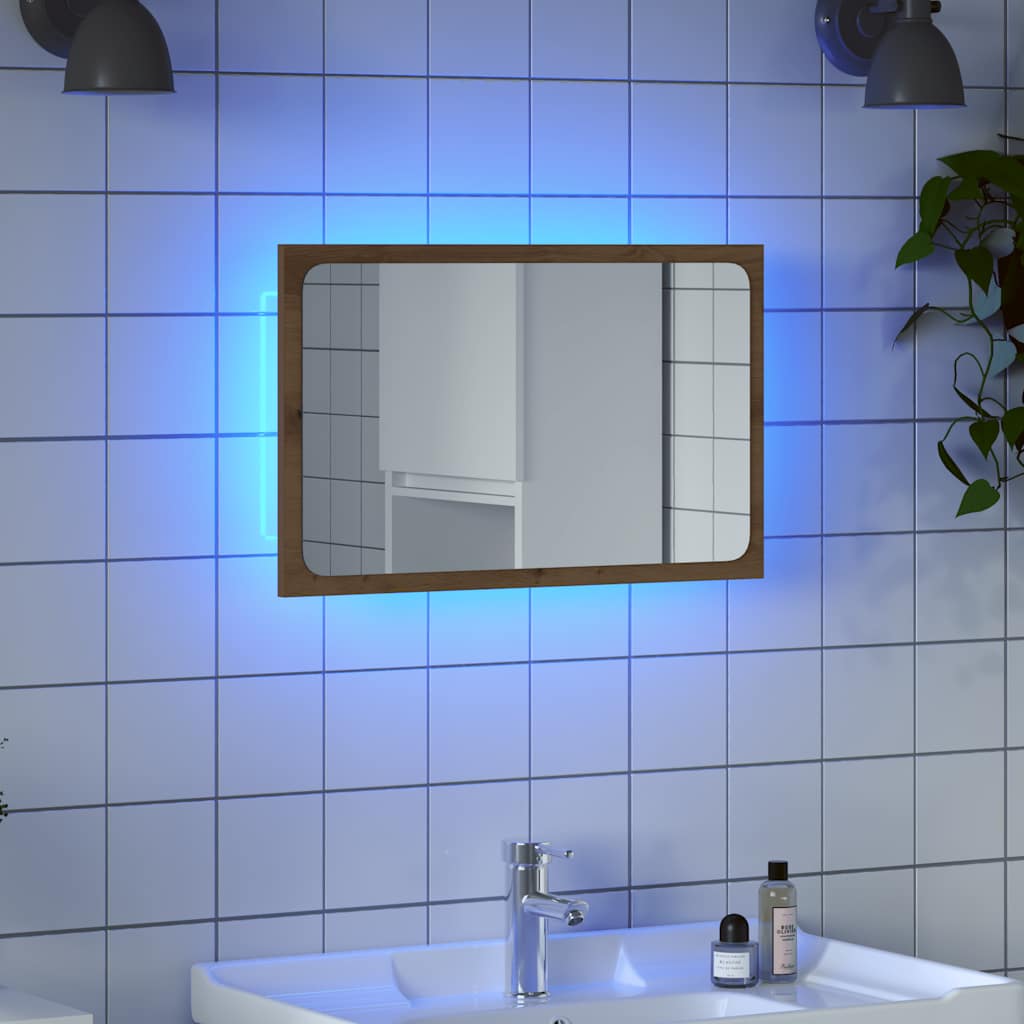 Led Bathroom Mirror 60X8.5X37 Cm Acrylic