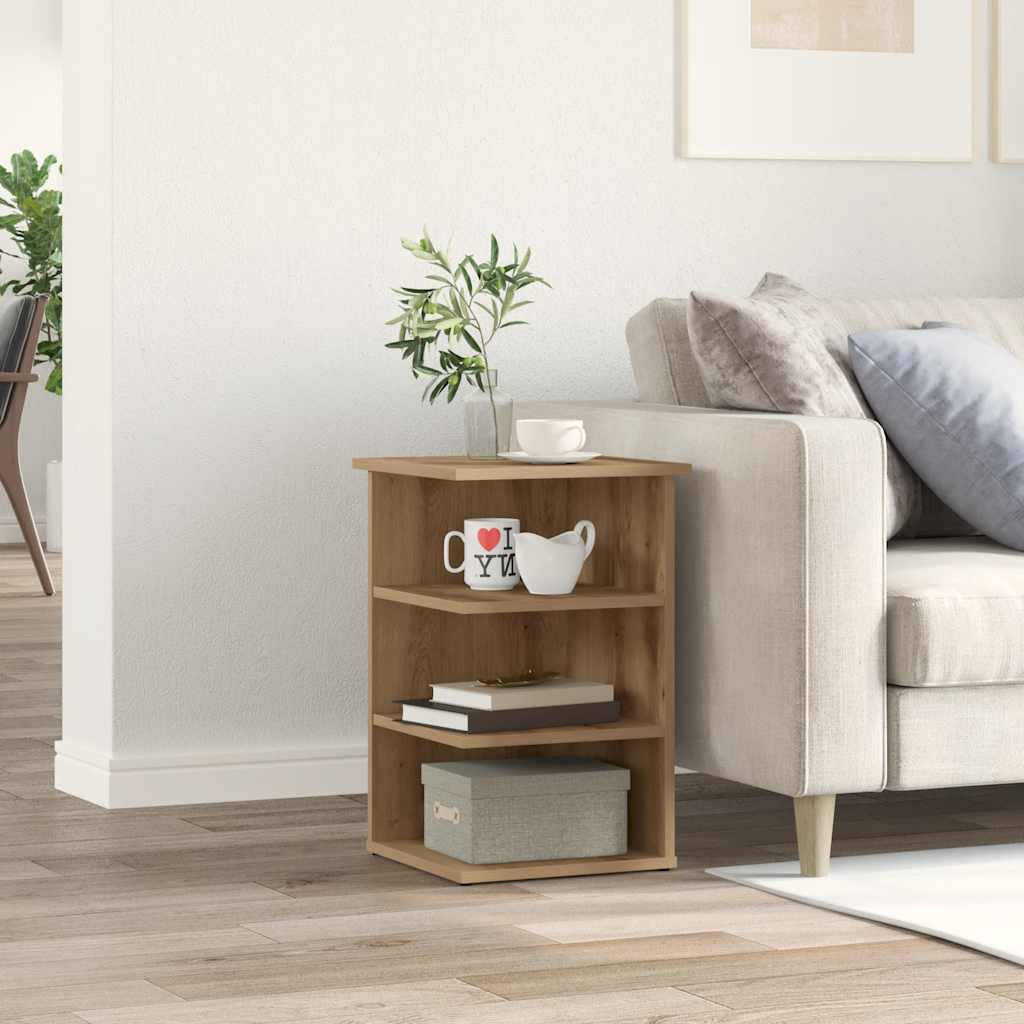 Side Cabinet 35X35X55 Cm Engineered Wood