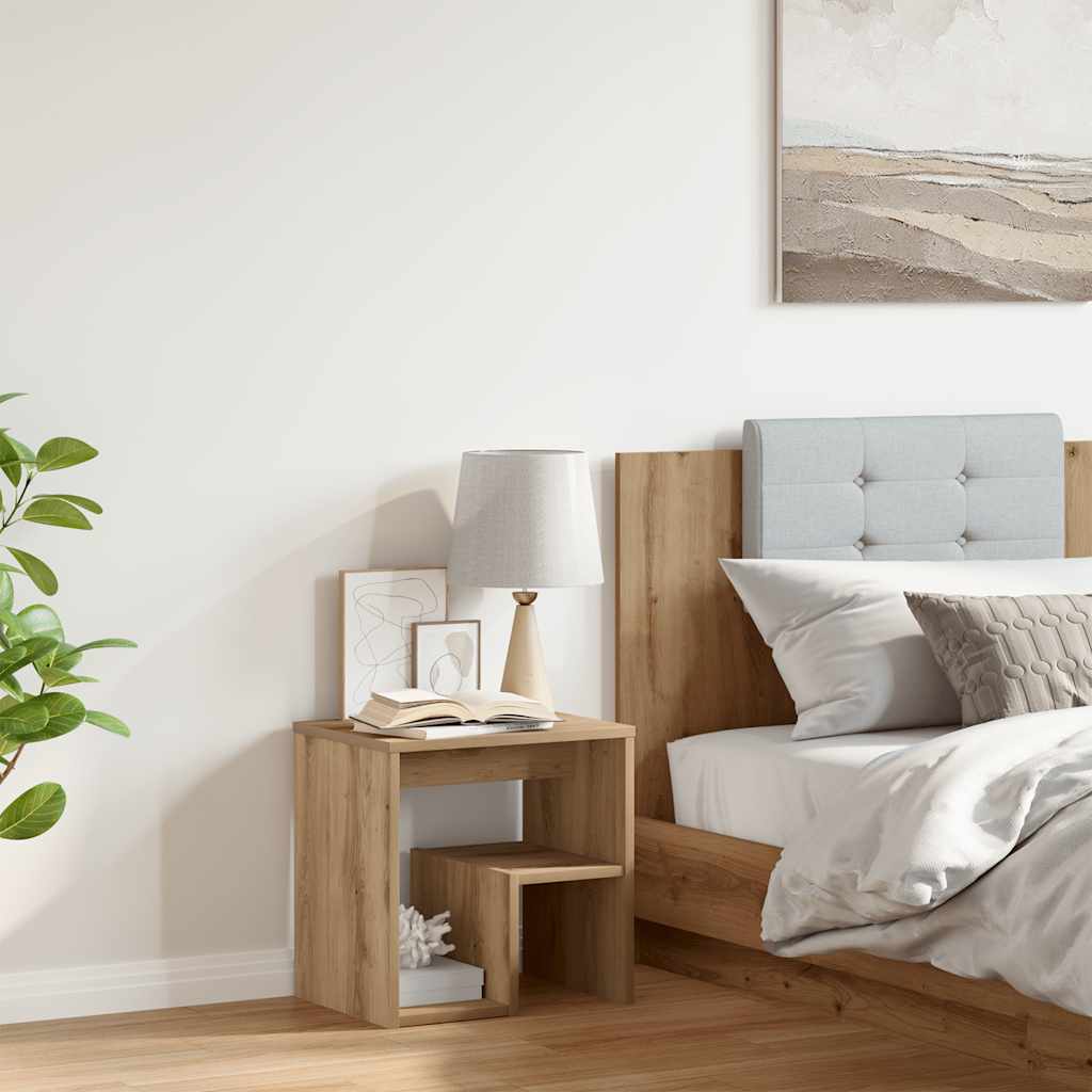 Bed Cabinet 40X30X40 Cm Engineered Wood