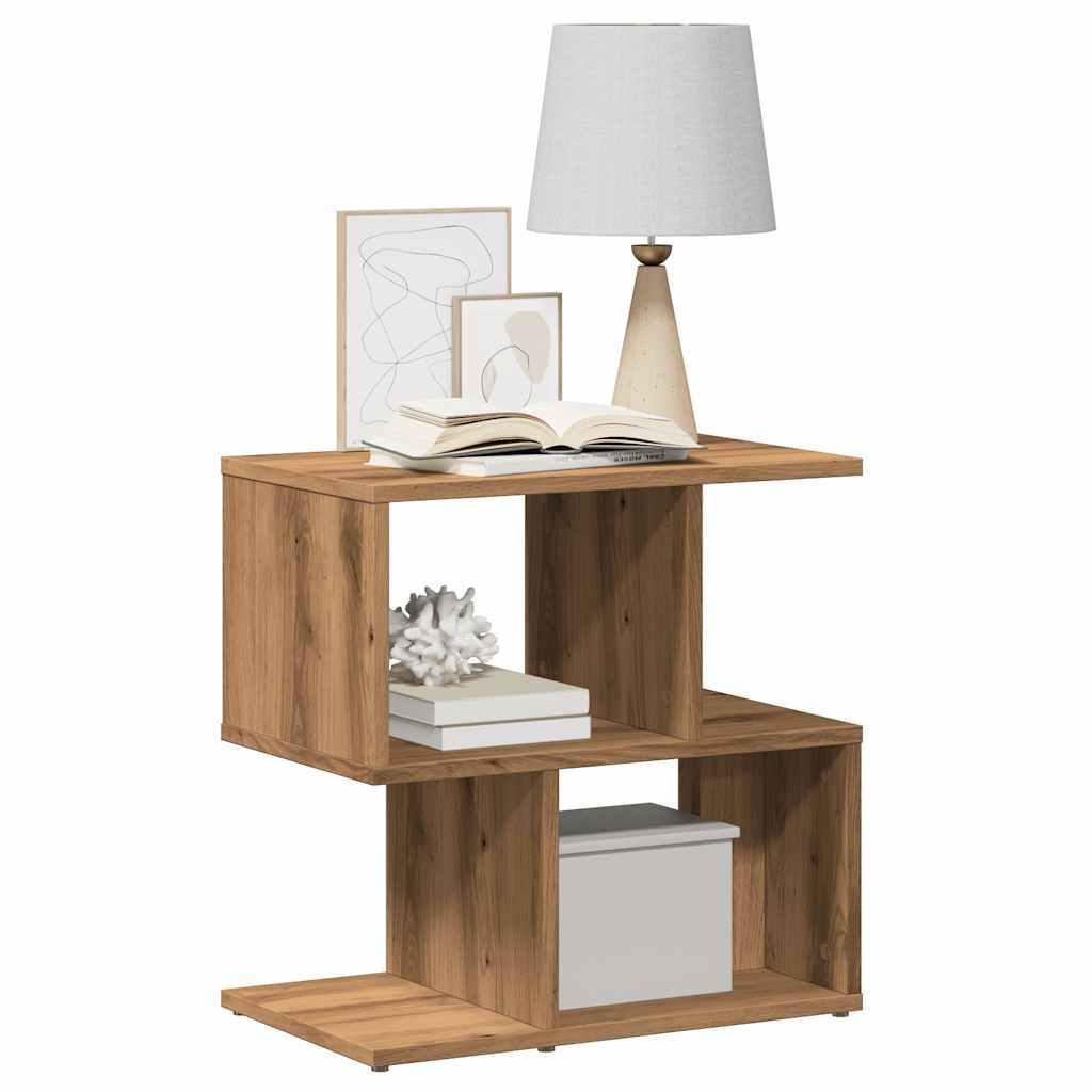 Bedside Cabinet 50X30X51.5 Cm Engineered Wood