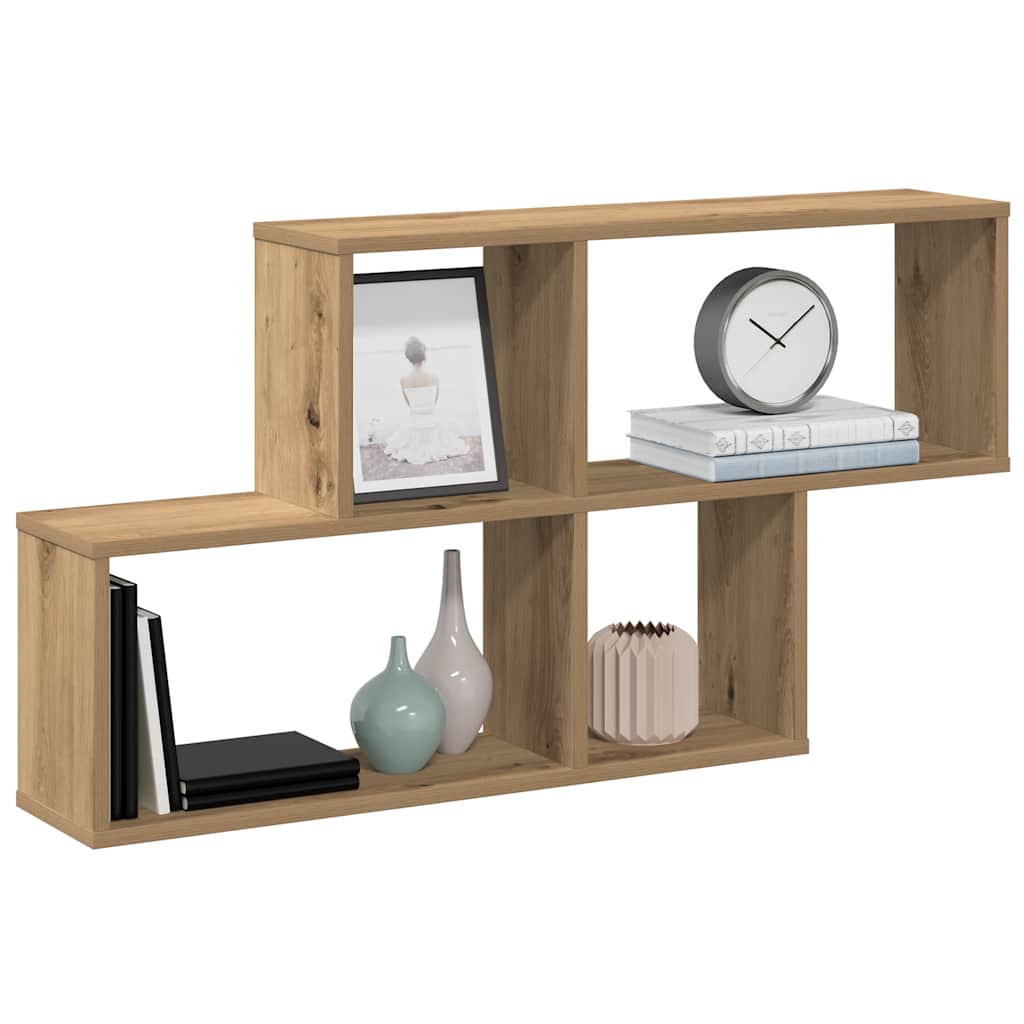 Wall Shelf 100X18X53 Cm Engineered Wood