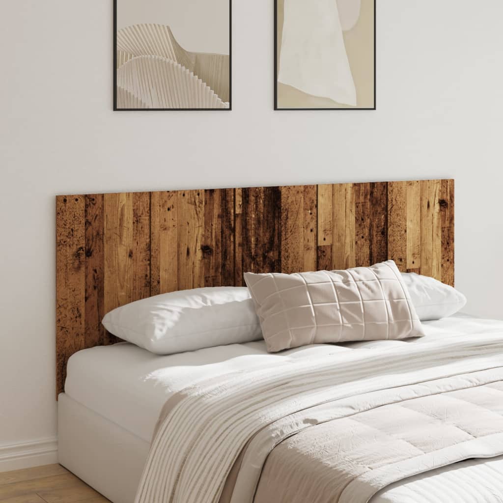 Bed Headboard 200X1.5X80 Cm Engineered Wood