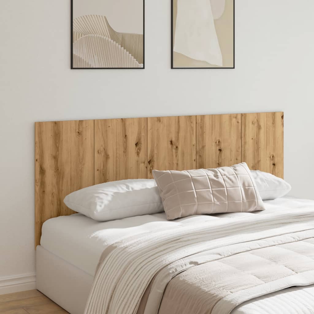 Bed Headboard 200X1.5X80 Cm Engineered Wood