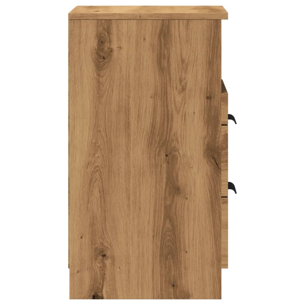 Bedside Cabinet 40X36X65 Cm Engineered Wood