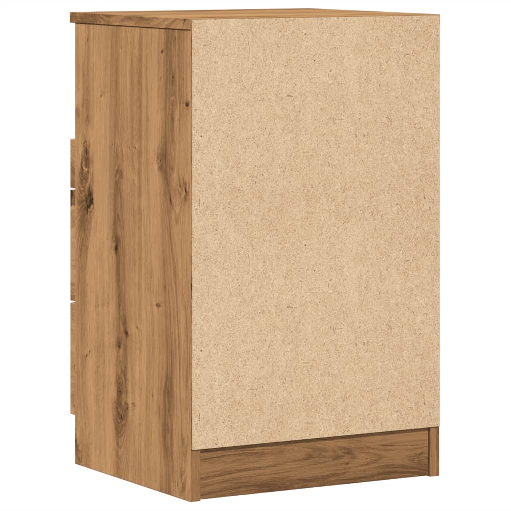 Bedside Cabinet 40X36X65 Cm Engineered Wood