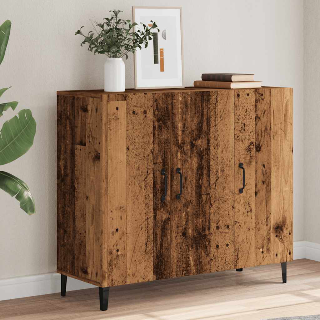 Sideboard 90X34X80 Cm Engineered Wood