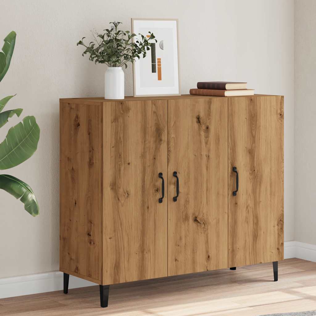 Sideboard 90X34X80 Cm Engineered Wood