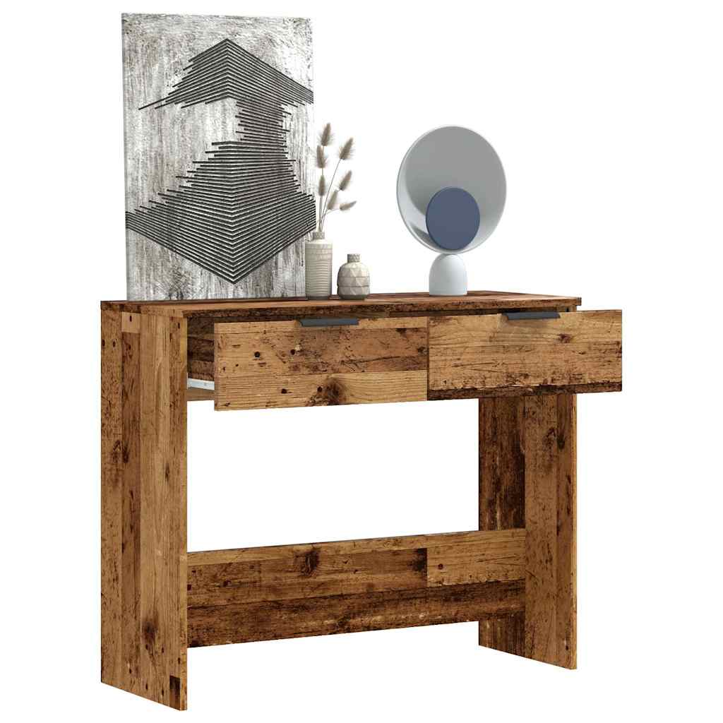 Console Table 90X36X75 Cm Engineered Wood