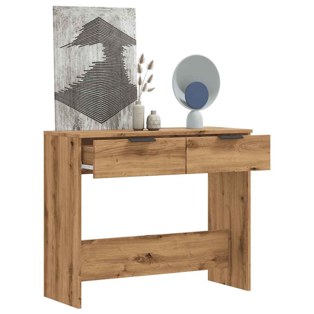 Console Table 90X36X75 Cm Engineered Wood