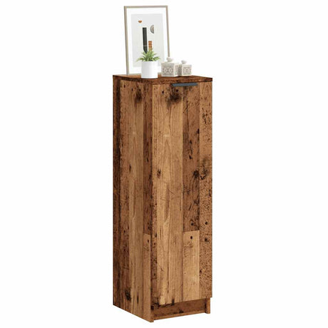 Shoe Cabinet 30X35X100 Cm Engineered Wood
