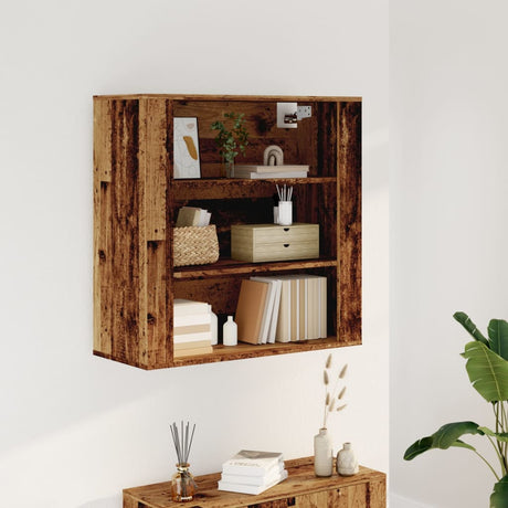 Wall Cabinet 80X33X80 Cm Engineered Wood