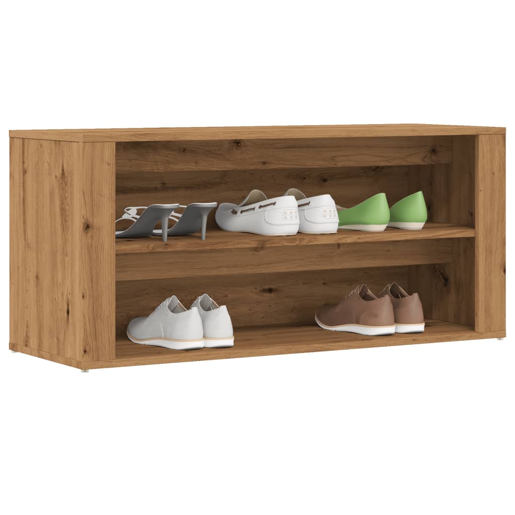 Shoe Rack 100X35X45 Cm Engineered Wood