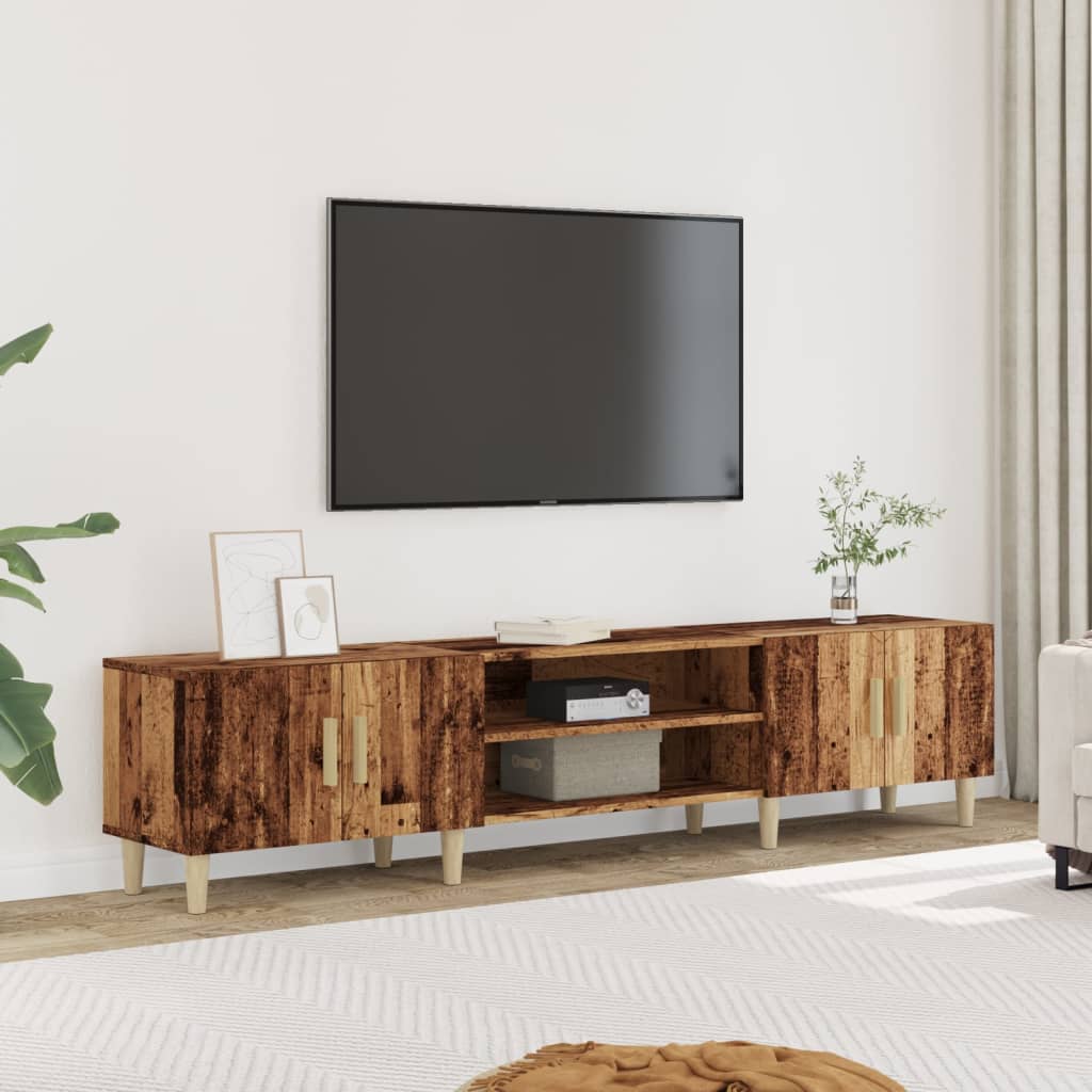 Tv Cabinet 180X31.5X40 Cm Engineered Wood