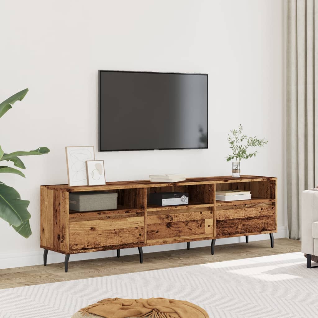 Tv Cabinet 150X30X44.5 Cm Engineered Wood