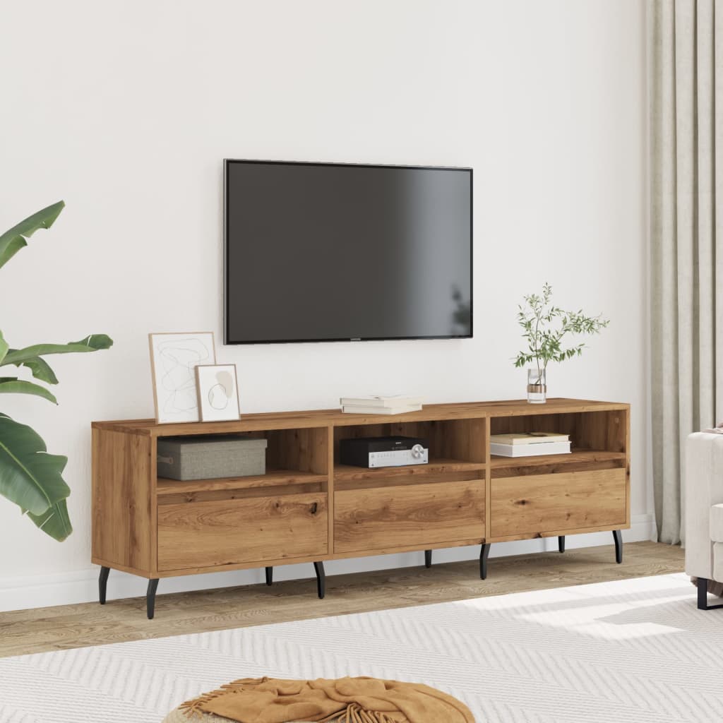 Tv Cabinet 150X30X44.5 Cm Engineered Wood