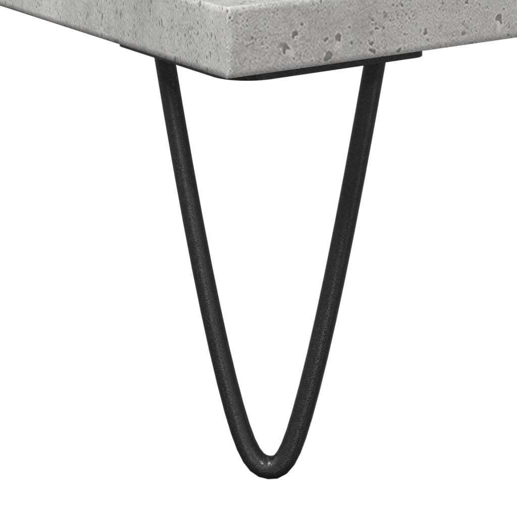 Bathroom Cabinet Concrete Grey 30X30X190 Cm Engineered Wood