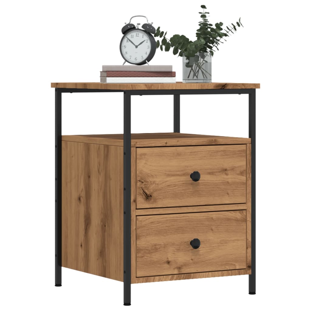 Bedside Cabinet 44X45X60 Cm Engineered Wood